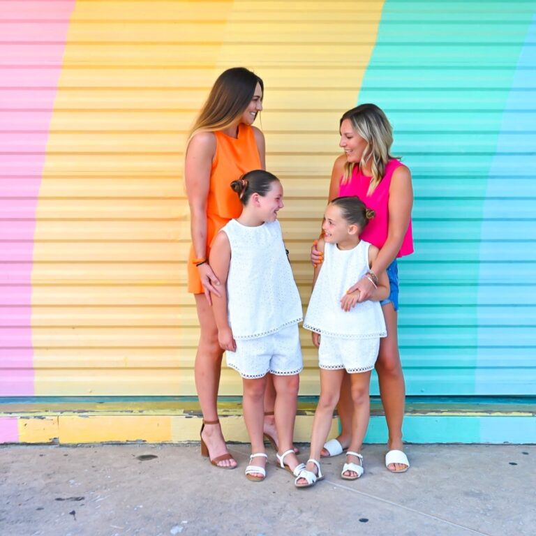 Colorful Family Photo Fun