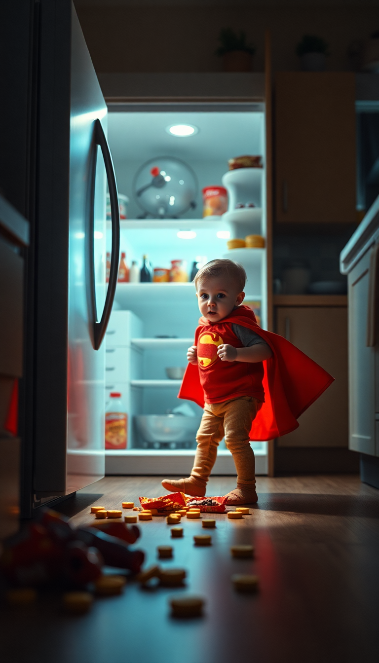 Superhero Fridge Raid