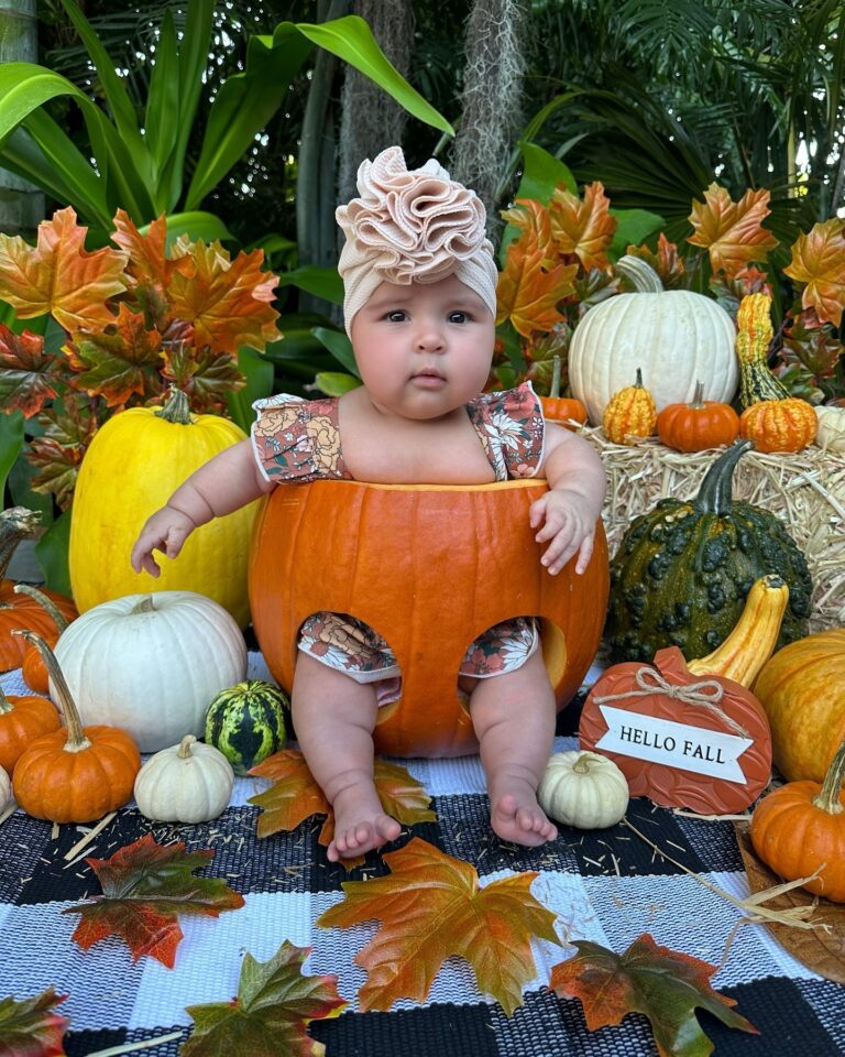 Baby in Pumpkin