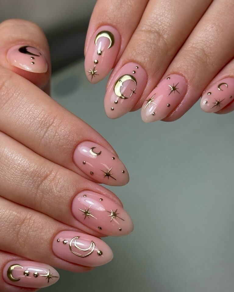 Celestial Nail Art