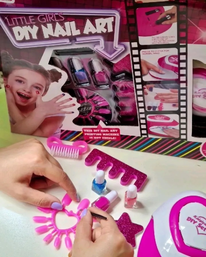 Child-Friendly Nail Art Fun