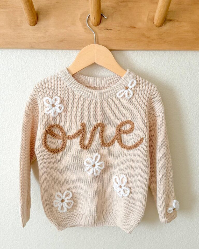 Embroidered Sweater Giveaway