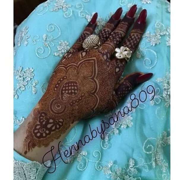 Henna Hand Motifs