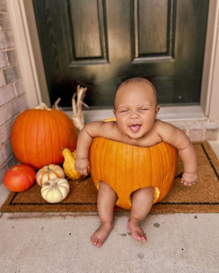 Pumpkin Patch Moment