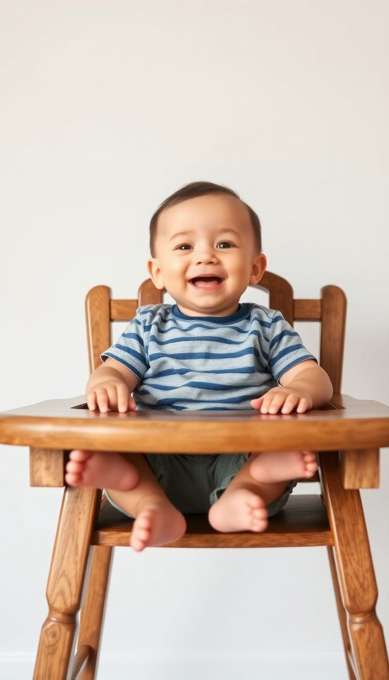 Baby in High Chair