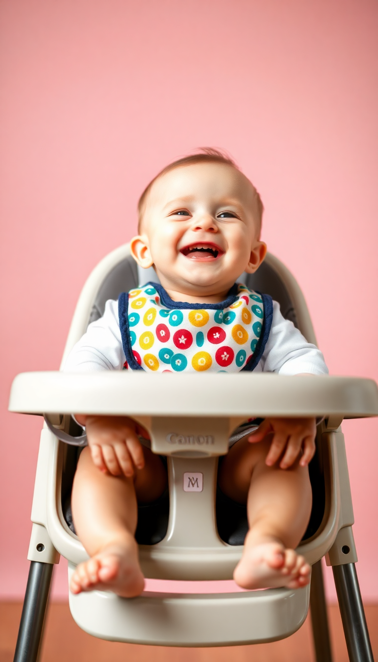 Baby in High Chair