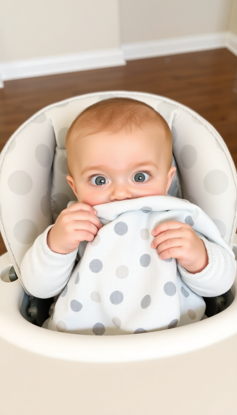 Baby with Blanket