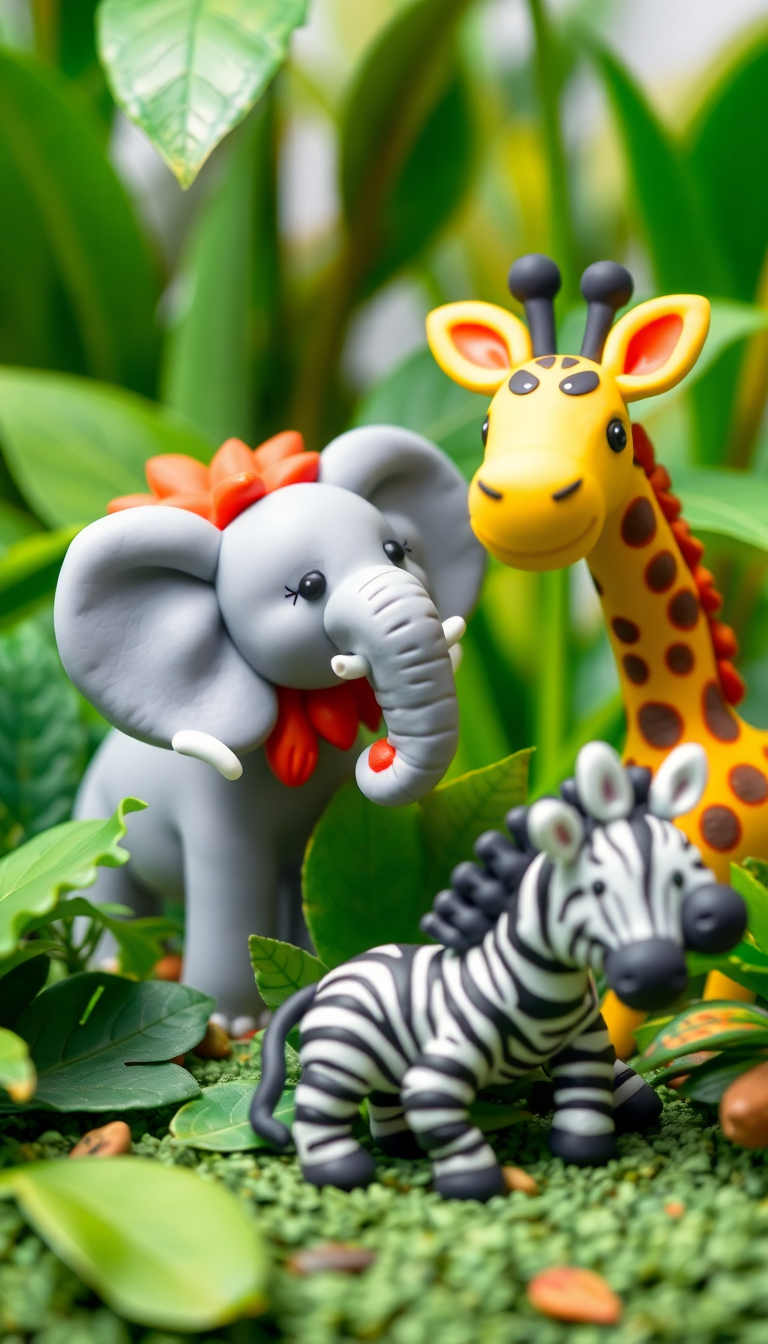 Jungle Animal Figurines