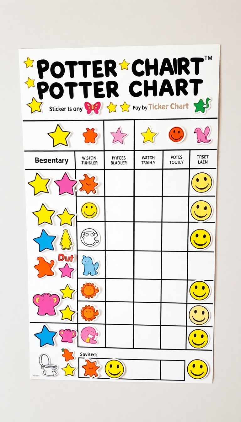 Potty Training Chart